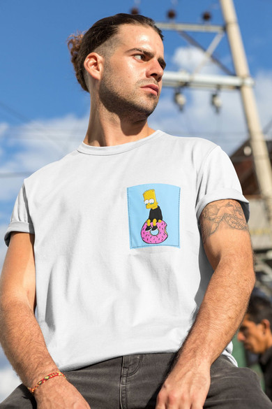 Koszulka z kieszonką BART SIMPSON