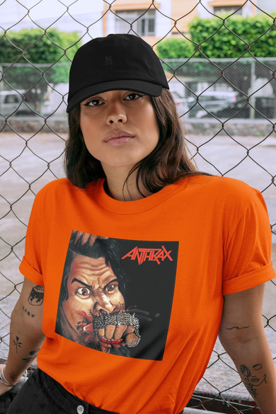 Koszulka z naszywką Anthrax Fistful of..