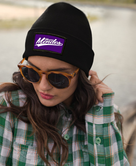 Czapka zimowa z naszywką SHAWN MENDES