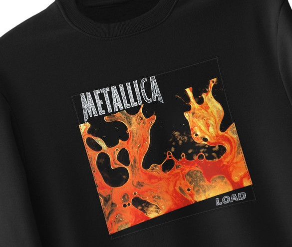 Bluza z naszywką Metallica Load
