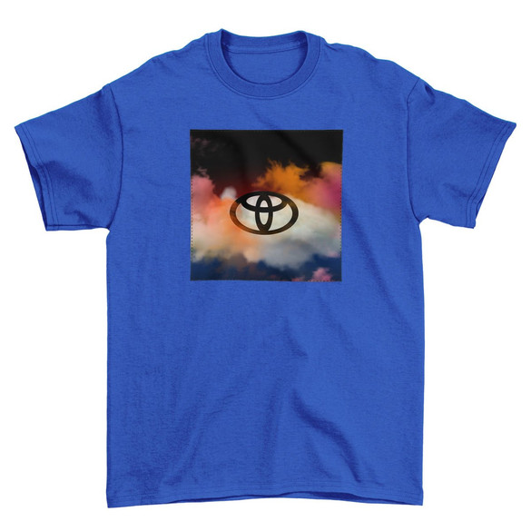 Koszulka z naszywką Toyota logo colourful