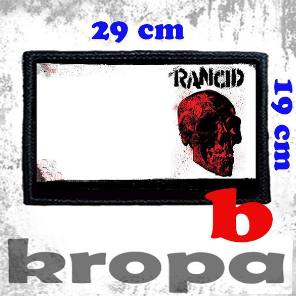 Naszywka duża na ubranie RANCID