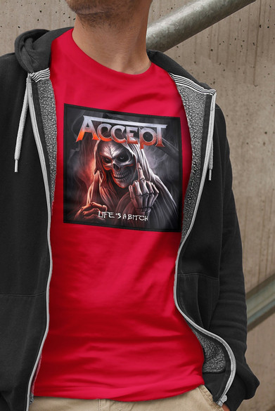 Koszulka z naszywką ACCEPT Life's a ...