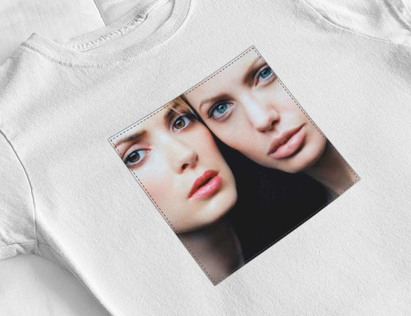 Bluzka damska z naszywką Girl, Interrupted