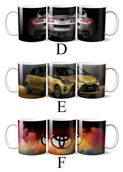  Zestaw TOYOTA poduszka+kubek WZORY+GRATIS!