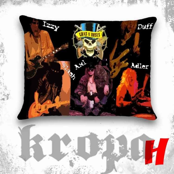 Poduszka Guns N’ Roses duża 58 cm 38 cm