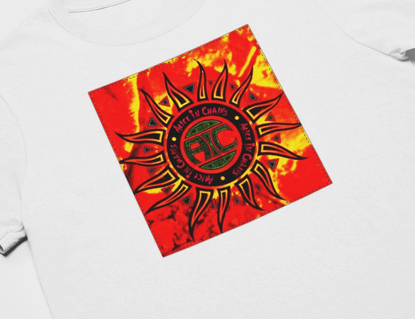 Koszulka z naszywką Alice In Chains logo