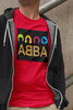Koszulka z naszywką  ABBA logo