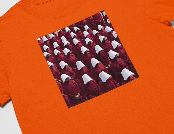 Koszulka z naszywką The Handmaid's Tale 06