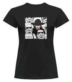 Bluzka damska z naszywką Anonymous