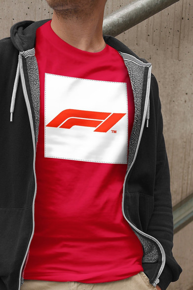 Koszulka z naszywką F1 log