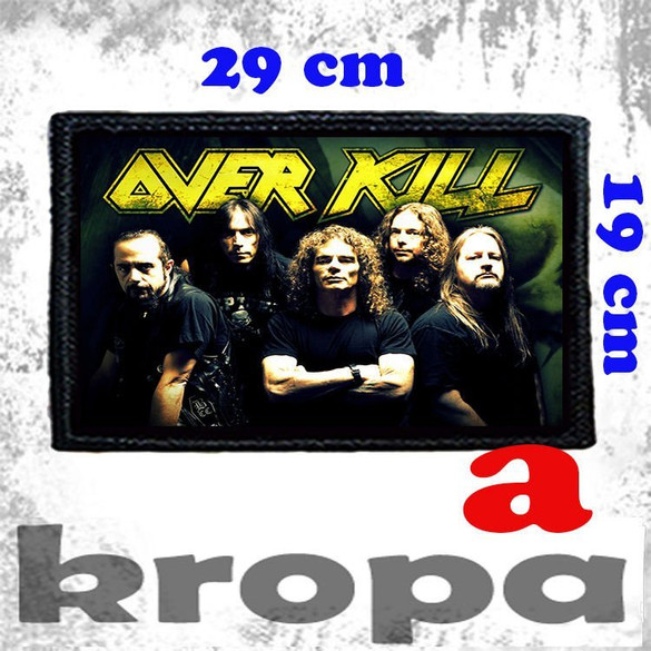 Naszywka duża na ubranie OVERKILL