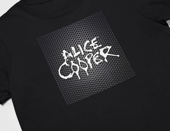Koszulka z naszywką Alice Cooper  logo