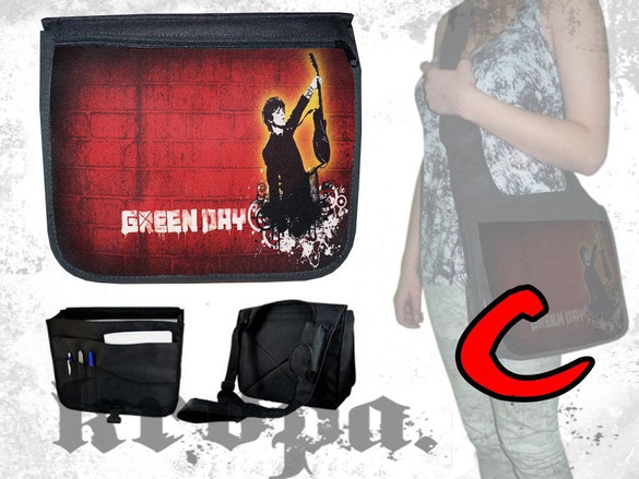 Torba szkolna na ramię GREEN DAY