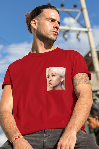 Koszulka z kieszonką ARIANA GRANDE 01