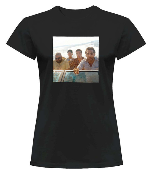 Bluzka damska z naszywką Kac Vegas squad 01