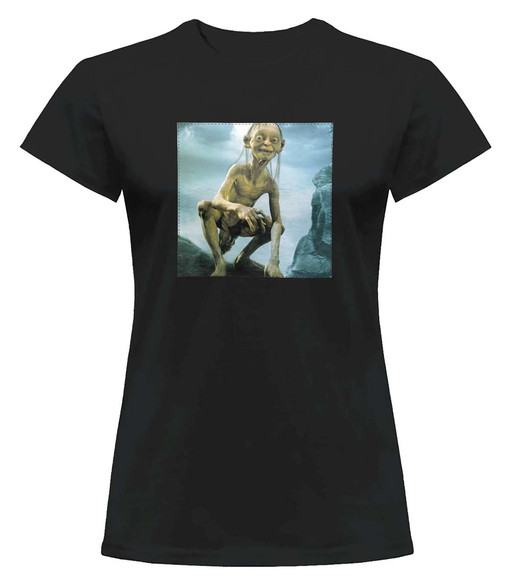 Bluzka damska z naszywką Gollum (Smeagol)
