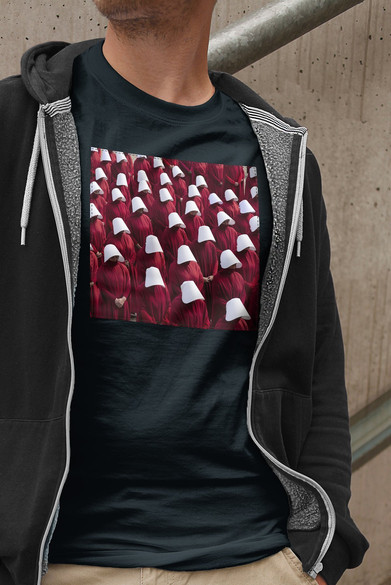 Koszulka z naszywką The Handmaid's Tale 06