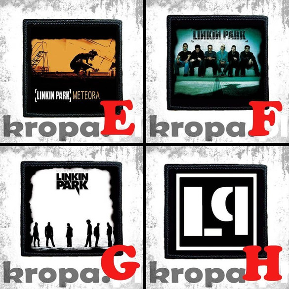 Naszywka LINKIN PARK 10 x 10 cm  Dużo Wzorów!
