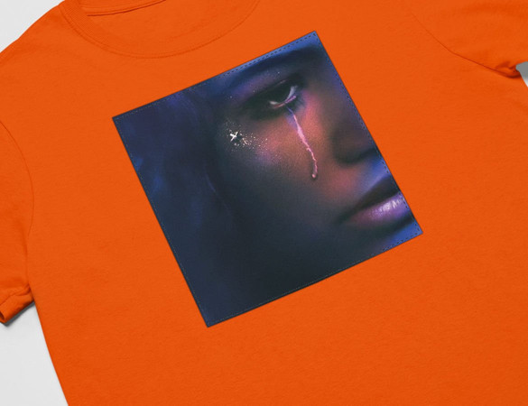 Koszulka z naszywką Euphoria Poster