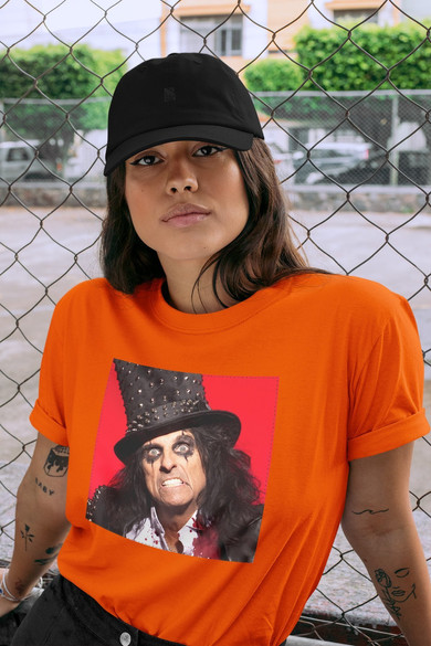 Koszulka z naszywką Alice Cooper