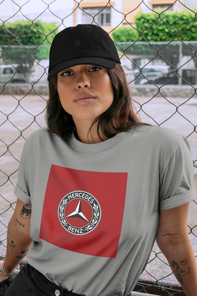 Koszulka z naszywką Mercedes BENZ