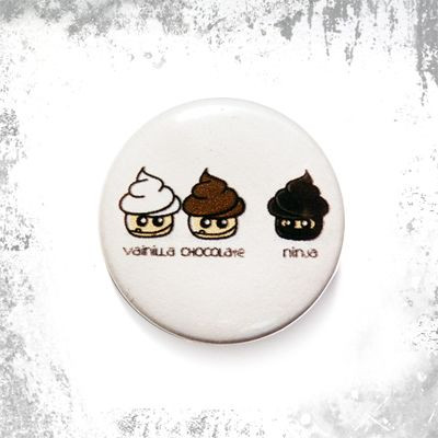 Przypinka CUPCAKES NINJA