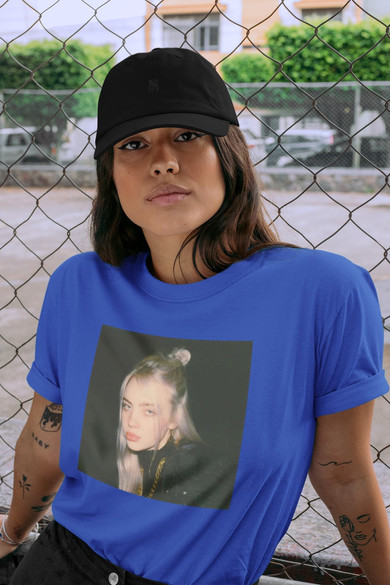 Koszulka z naszywką Billie Eilish 08