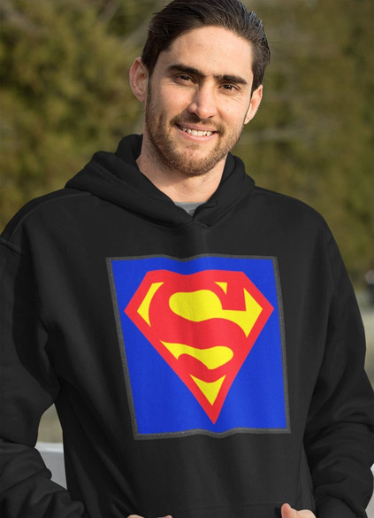 Bluza z naszywką SUPERMEN