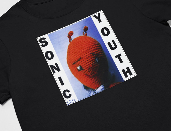 Koszulka z naszywką Sonic Youth Dirty