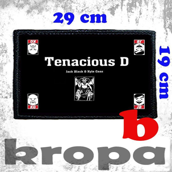 Naszywka duża na ubranie TENACIOUS D