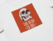 Koszulka z naszywką Skull : Too dead to die