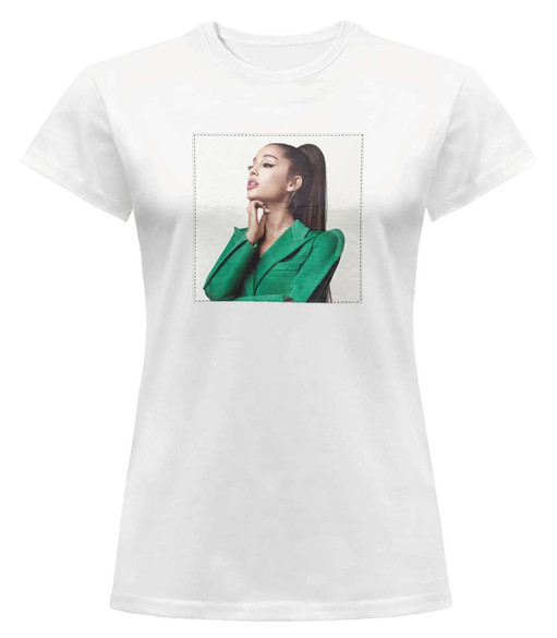 Bluzka damska z naszywką ARIANA GRANDE 01