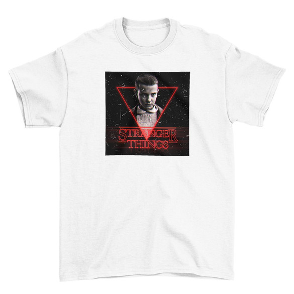 Koszulka z naszywką Stranger Things Eleven