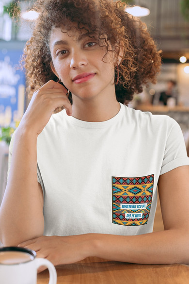 Koszulka z kieszonką WHATEVER YOU...