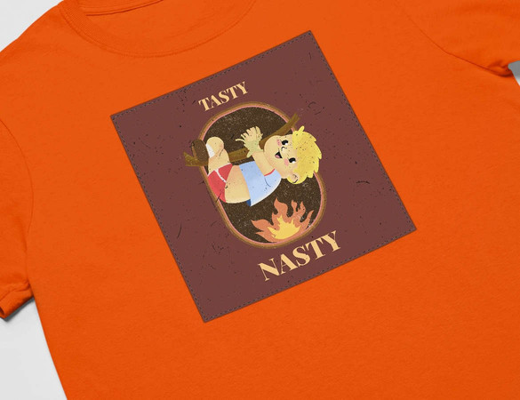 Koszulka z naszywką Tasty Nasty