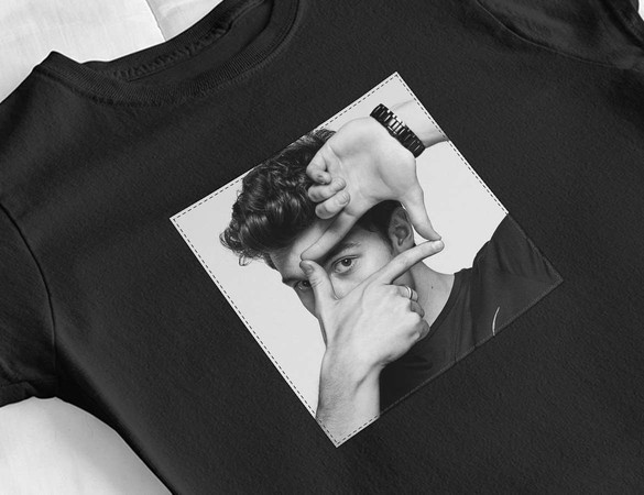 Bluzka damska z naszywką Shawn Mendes 05