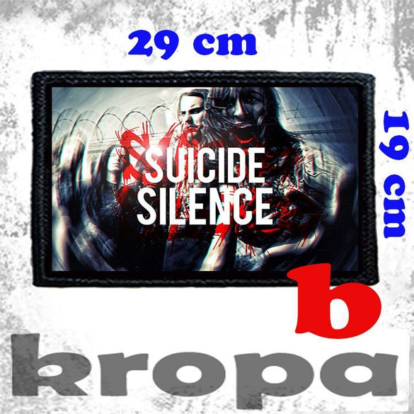 Naszywka duża na ubranie SUICIDE SILENCE