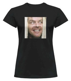 Bluzka damska z naszywką Lśnienie Nicholson Door