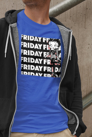 Koszulka z naszywką FRIDAY FRIDAY