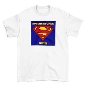 Koszulka z naszywką na Walentynki TWÓJ NAPIS