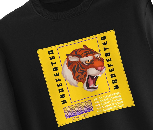 Bluza z naszywką  Tiger