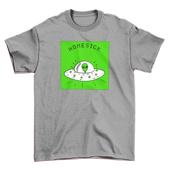 Koszulka z naszywką Homesick