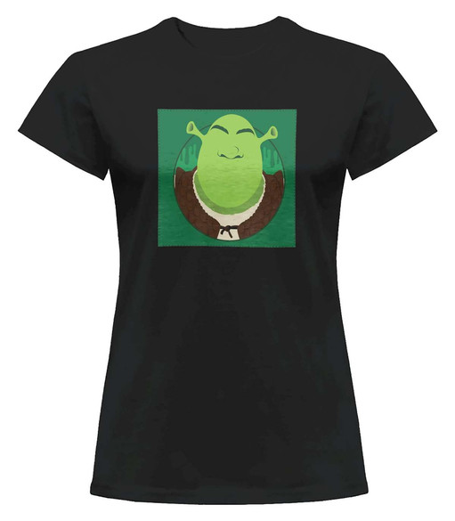 Bluzka damska z naszywką SHREK