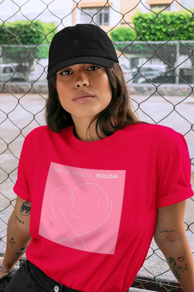 Koszulka z naszywką BTS Map of the Soul