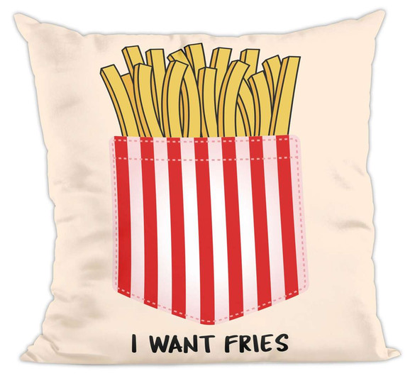 Poduszka I want fries