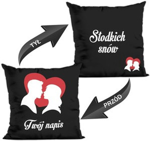 Poduszka na Walentynki DODAJ NAPIS