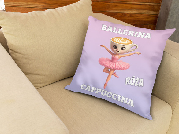 Poduszka Italian Brainrot Ballerina Cappucina 