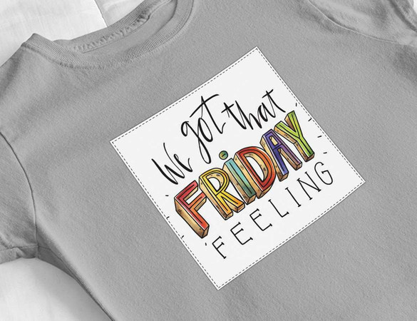 Bluzka damska z naszywką It's Friday !!