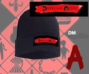 Czapka zimowa z naszywką DEPECHE MODE